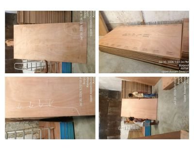 Water Damaged Stock of Particle Board